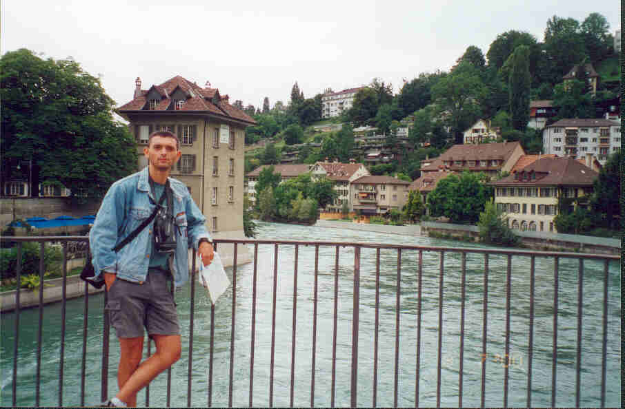 Central Bridge in Bern Switzerland; Actual size=180 pixels wide